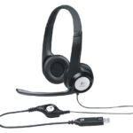 HEADSET LOGITECH H390 OVER EAR USB ZWART