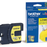 INKCARTRIDGE BROTHER LC-980 GEEL