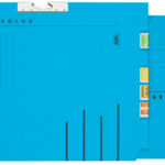VERZAMELMAP SECOLOR LATERAAL BLAUW
