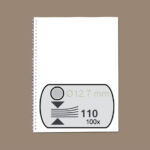 DRAADRUG GBC 12.7MM 34RINGS A4 ZILVER