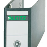 ORDNER LEITZ 1078 A6 DWARS 77MM KARTON ZWART