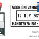 WOORD-DATUMSTEMPEL COLOP S2160 CLASSIC BON 24X41MM