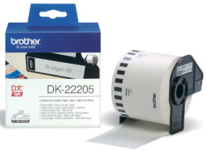 LABEL ETIKET BROTHER DK-22205 62MMX30.48M THERM WT