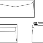 ENVELOP BANK C5/6 114X229MM 80GR WIT