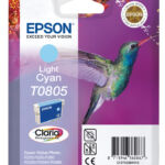 INKCARTRIDGE EPSON T080540 LICHT BLAUW