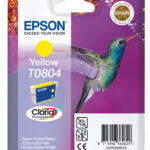 INKCARTRIDGE EPSON T080440 GEEL