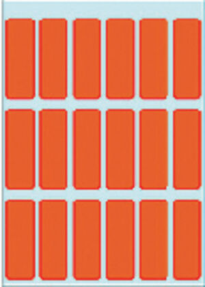 ETIKET HERMA 3652 12X34MM ROOD 90ST
