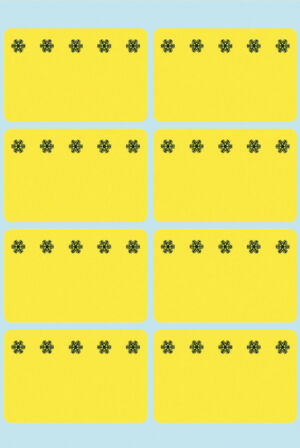 ETIKET HERMA 3771 26X40MM DIEPVRIES 48ST GEEL