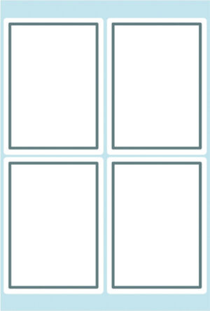 ETIKET HERMA 5713 BOEK 40X55MM 24ST GR/WT RAND