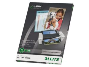 LAMINEERHOES LEITZ ILAM A4 2X80MICRON