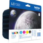 INKCARTRIDGE BROTHER LC-1000 ZWART 3 KLEUREN