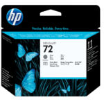 PRINTKOP HP 72 C9380A GRIJS + FOTO ZWART