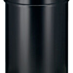 PAPIERBAK+VLAMDOVER VEPABINS 15L RND 25.5CM ZWART