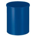 PAPIERBAK VEPABINS ROND 25.5CM 15LITER BLAUW