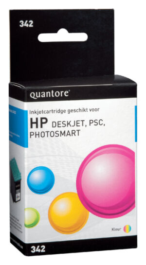 INKCARTRIDGE QUANTORE HP 342 C9361EE KLEUR