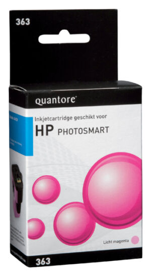 INKCARTRIDGE QUANTORE HP 363 C8775EE LICHT ROOD