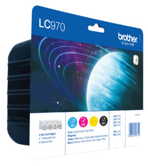 INKCARTRIDGE BROTHER LC-970 ZWART 3 KLEUREN