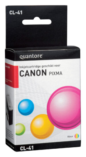 INKCARTRIDGE QUANTORE CAN CL-41 KLEUR