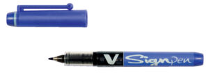 FINELINER PILOT V SIGN ROND 0.6MM BLAUW