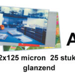 LAMINEERHOES GBC A4 2X125MICRON GLANS