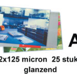 LAMINEERHOES GBC A3 2X125MICRON GLANS