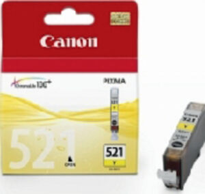 INKCARTRIDGE CANON CLI-521 GEEL