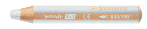 KLEURPOTLOOD STABILO WOODY 880 3IN1 WIT