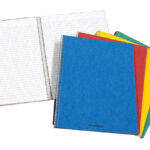 SCHRIFT A4 SPIRAAL LIJN 8MM+RODE MARGE 120BLZ ASS