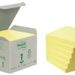 MEMOBLOK 3M POST-IT Z-NOTE R330 RECYCLE GEEL