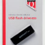 USB-STICK QUANTORE 16GB 2.0 ZWART