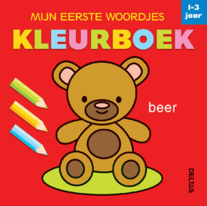 KLEURBOEK DELTAS MIJN 1STE WOORDJES 1-3 JAAR