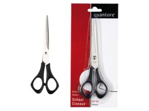 SCHAAR QUANTORE 160MM +PLASTIC HANDVAT ZWART