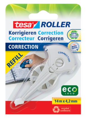NAVULLING CORRECTIEROLLER TESA ECO NAVULLING 4.2MM