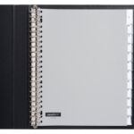 TABBLAD QUANTORE A4 23R PP 12-DELIG VENSTER BR GS
