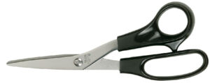 SCHAAR QUANTORE 190MM +PLASTIC HANDVAT ZWART