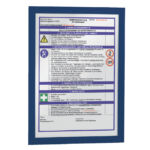 DURAFRAME DURABLE A4 ZELFKLEVEND DONKERBLAUW