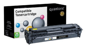 TONERCARTRIDGE QUANTORE HP CE322A 1.3K GEEL