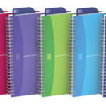 NOTITIEBOEK OXFORD MYCOLOURS DSP A5 LIJN 90V ASS