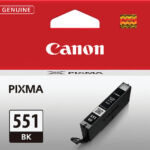 INKCARTRIDGE CANON CLI-551 ZWART