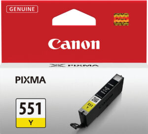 INKCARTRIDGE CANON CLI-551 GEEL
