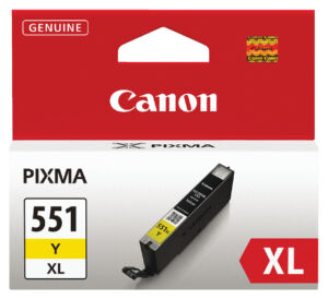 INKCARTRIDGE CANON CLI-551XL HC GEEL