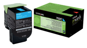 TONERCARTRIDGE LEXMARK 70C20C0 PREBATE 1K BLAUW