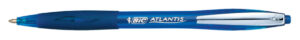 BALPEN BIC ATLANTIS SOFT METALEN CLIP BLAUW