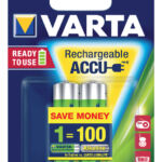 BATTERIJ OPLAADBAAR VARTA AA HR6 2600MAH READY2USE