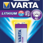 BATTERIJ VARTA 9V LITHIUM PROFESSIONAL