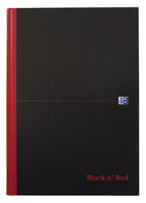 NOTITIEBOEK OXFORD BLACK N' A4 RUIT