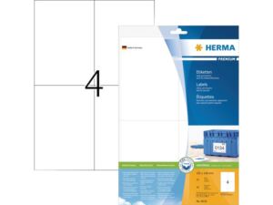 ETIKET HERMA 8630 105X148MM PREMIUM A4 40ST