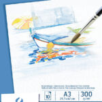 AQUARELBLOK CANSON GRAD A3 20V 250GR