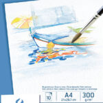 AQUARELBLOK CANSON GRAD A4 20V 250GR
