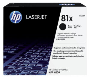 TONERCARTRIDGE HP CF281X 81X 25K ZWART